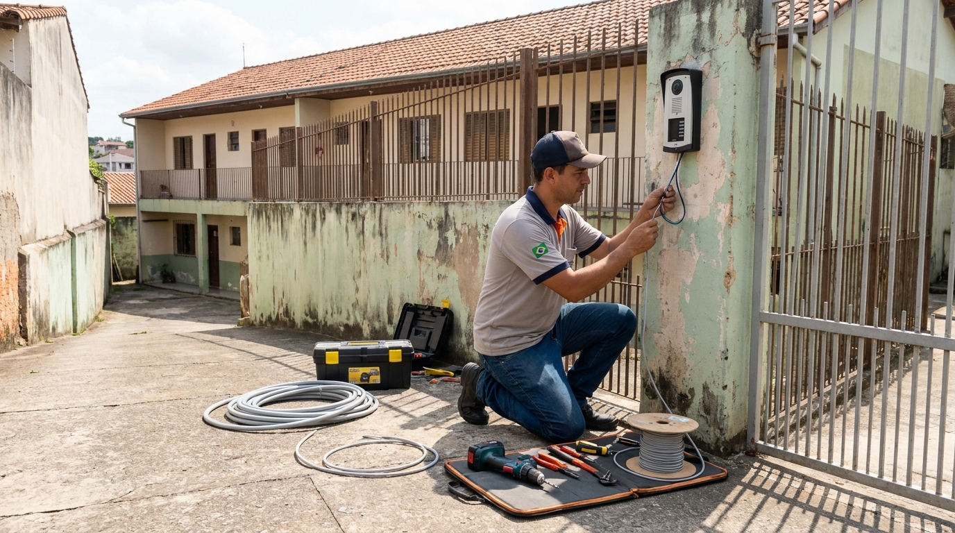 Instalação de Porteiro Eletrônico em Blumenau‑SC