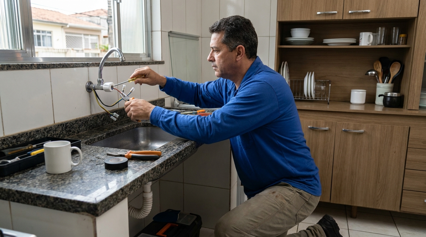 Reparo em Torneira Elétrica em Blumenau‑SC