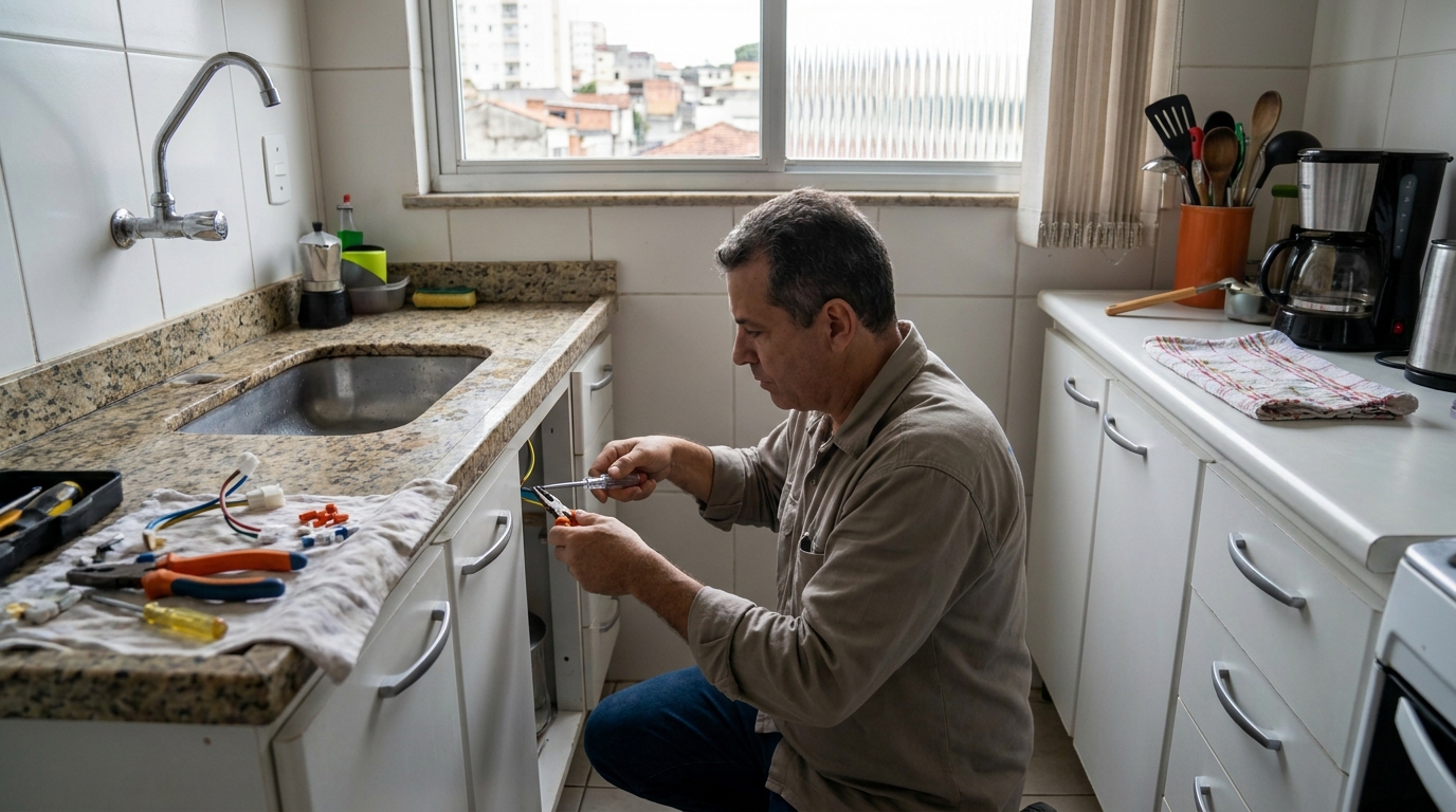Troca de Torneira Elétrica em Blumenau‑SC